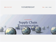 Tablet Screenshot of futurefreight.com